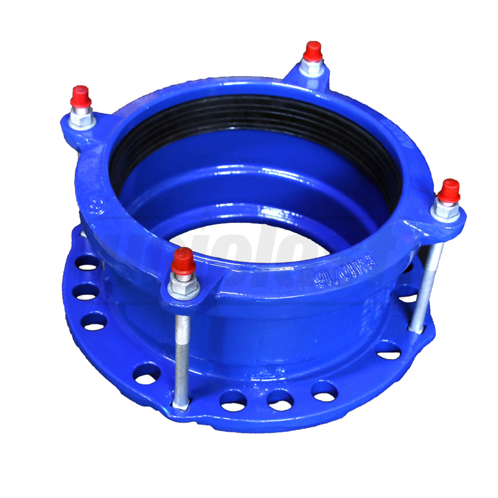 Adaptor flansa fonta larga toleranta pentru tevi otel/fonta/PE D.200 (218-242) PN10/16 (12 gauri)  WATO