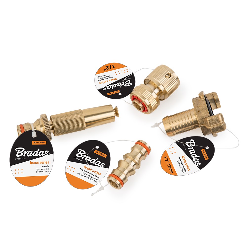Cupla alama cu portfurtun D.  3/4" - 19 mm cu garnitura cauciuc BR-GK103  BRADAS