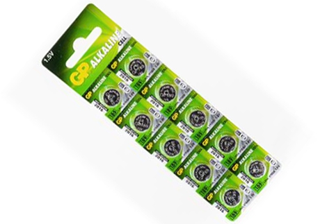 Baterie GP 1.5V Alkaline Ø11.6х3.05mm 189F-2C10 (AG10)