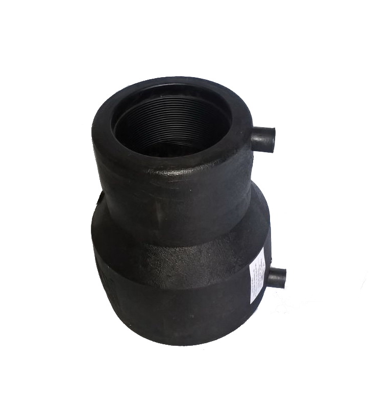 Reductie e/f D.160 x 110 PE100 SDR11 PN16 39.5W Elgef  +GF+