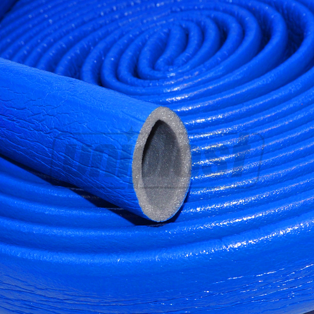 Izolatie teava cu strat de protectie in rola D. 28 / 6 mm L=10 m (albastru)  PRODMAX
