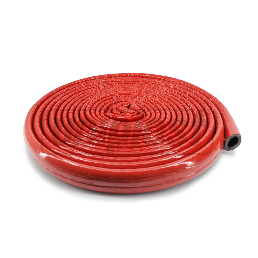 Izolatie teava cu strat de protectie in rola D. 22 / 6 mm L=10 m (rosu)  PRODMAX