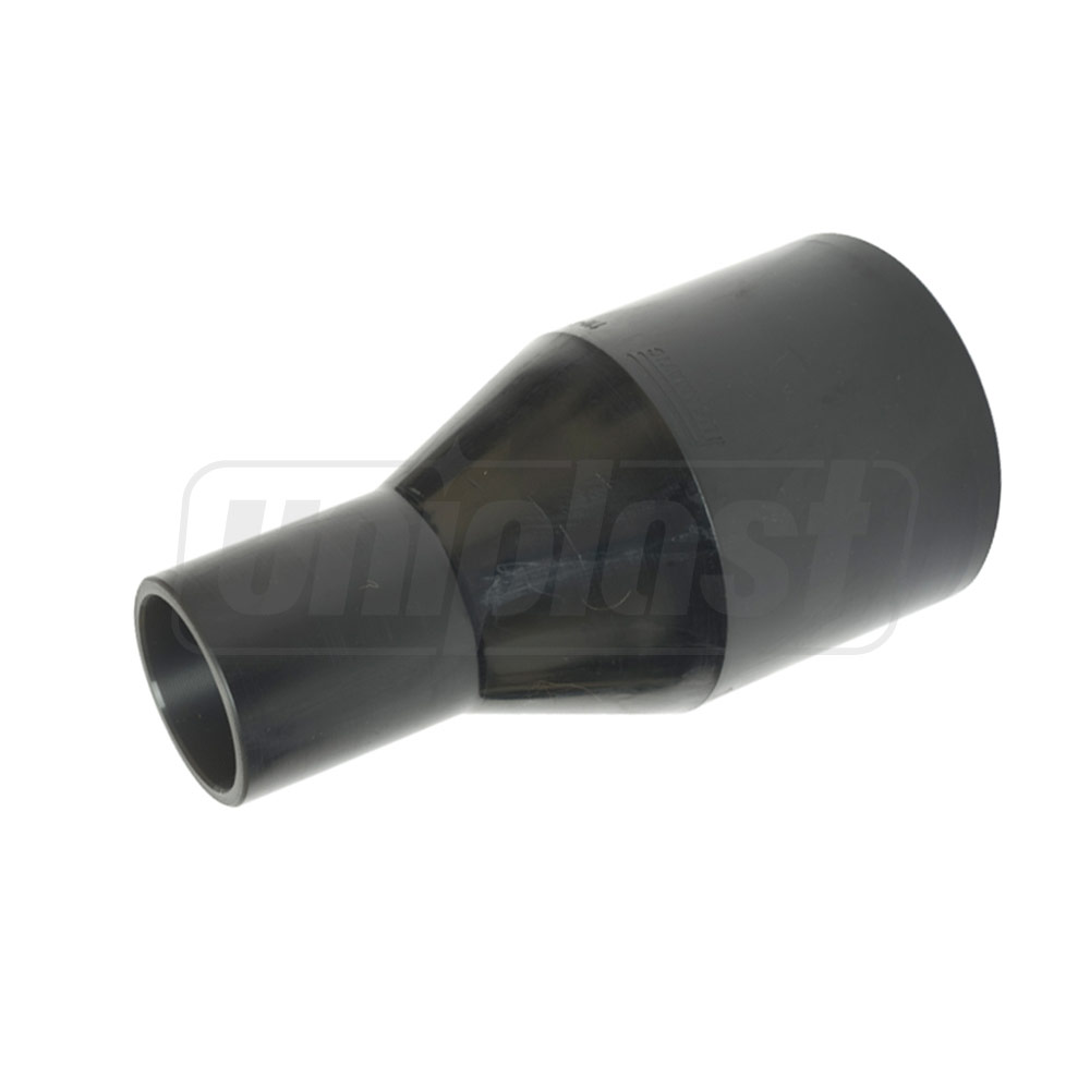 Reductie e/f D. 32 x 25 PE100 SDR11 PN16 39.5W A-L
