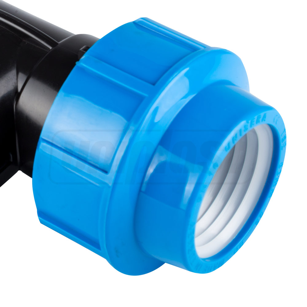 Teu compresiune D. 63 x 1.1/2" x 63 FI / T  UNISERA