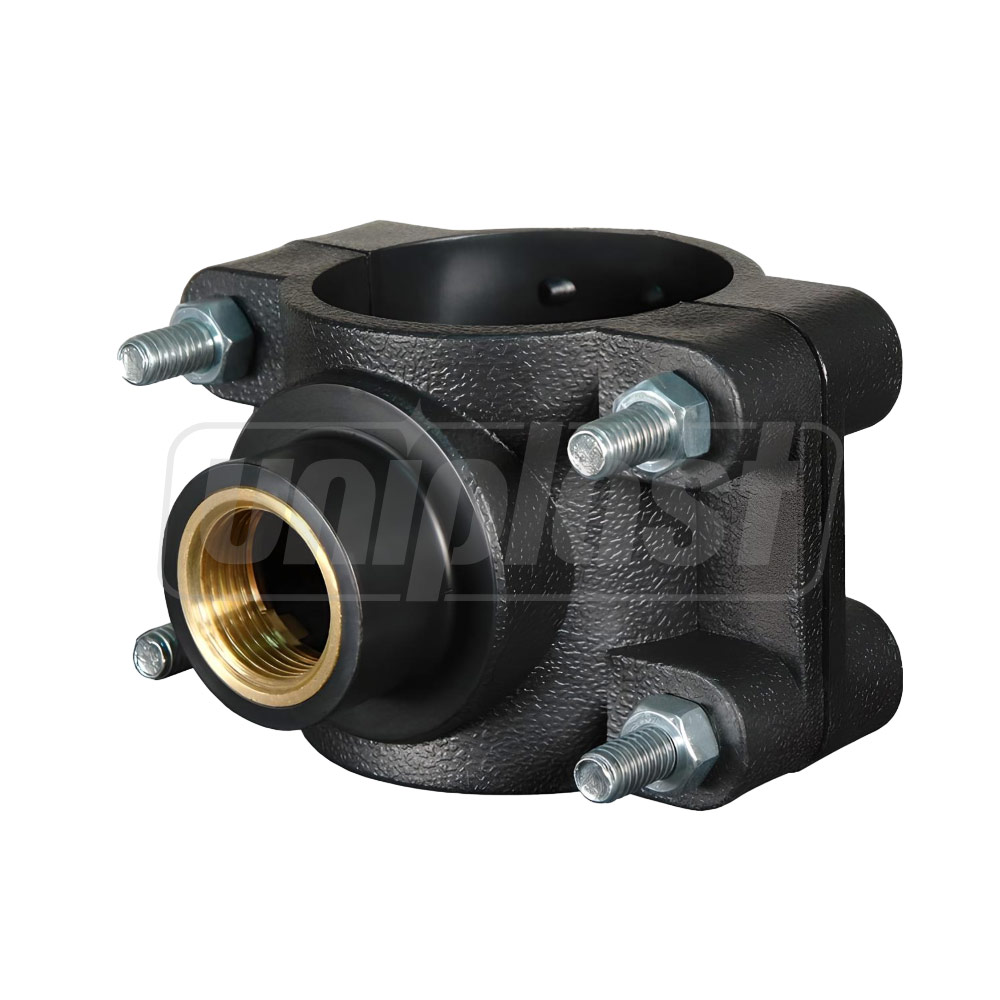 Piesa bransare din alama D.125 x 1.1/4" / 10 T 4 prinderi  UNISERA
