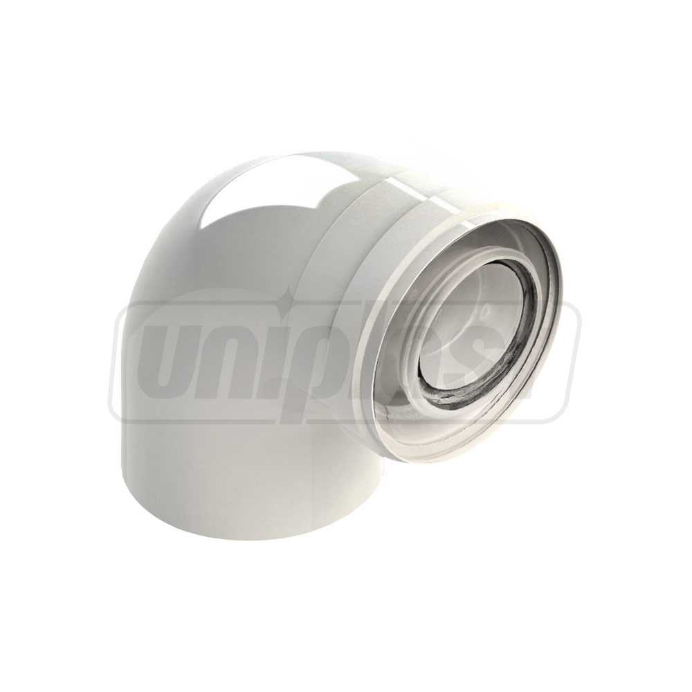 Cot cos fum 90° IMMERGAS Victrix D. 60/100 condensing
