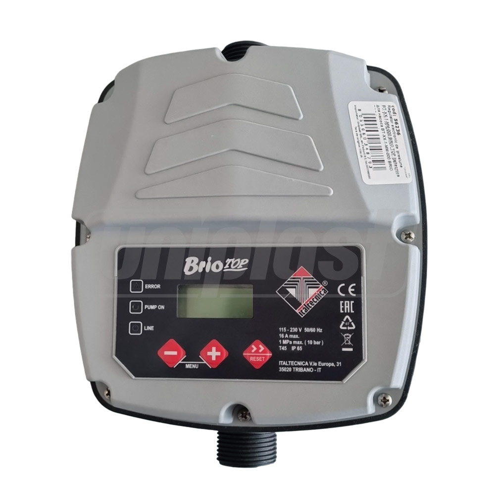 Regulator electronic de presiune BT-XX-1-MM-000 BRIO TOP  ITALTECNICA