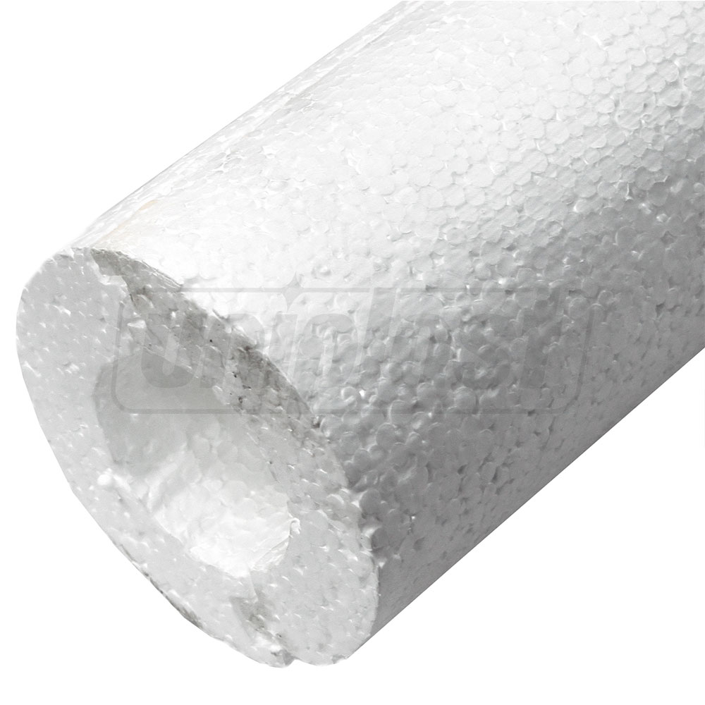 Izolatie teava din polistirol D.110 / 30 mm L=1.2 m (2 parti)
