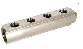 Corp distribuitor D. 3/4" FI/FI x 1/2" FI 4 cai (A=38 mm) PN10 850/38  ITAP