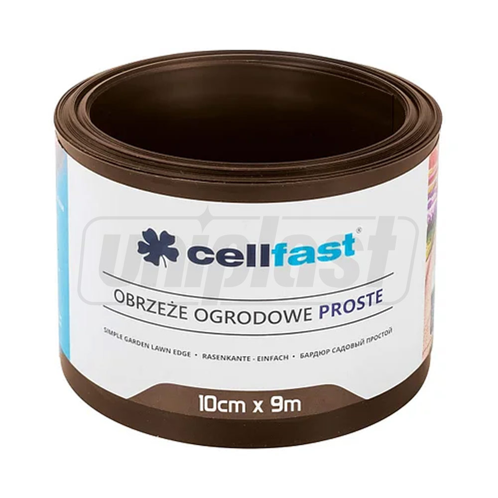 Bordura gazon 10 cm x 9 m (maro)  CELLFAST