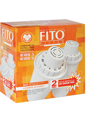 Cartus filtrant de schimb cu sunghit FITO FILTER K15 (2 buc.)