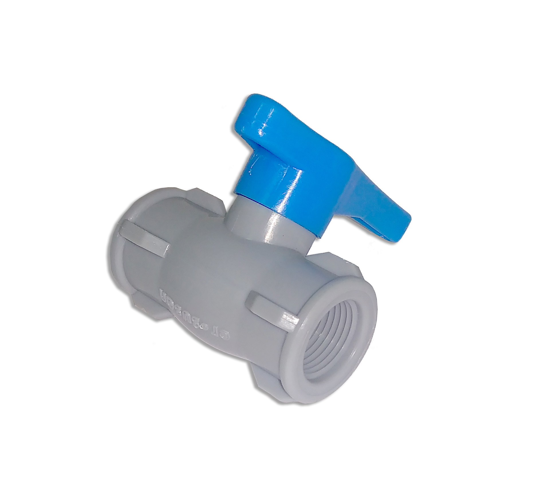 Robinet PP cu bila D.  3/4" FI / T  UNISERA (gri)