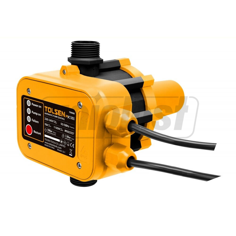 Regulator electronic de presiune 220-240 V 50 Hz, 1 kW, 1.5 bar, 10 A  TOLSEN