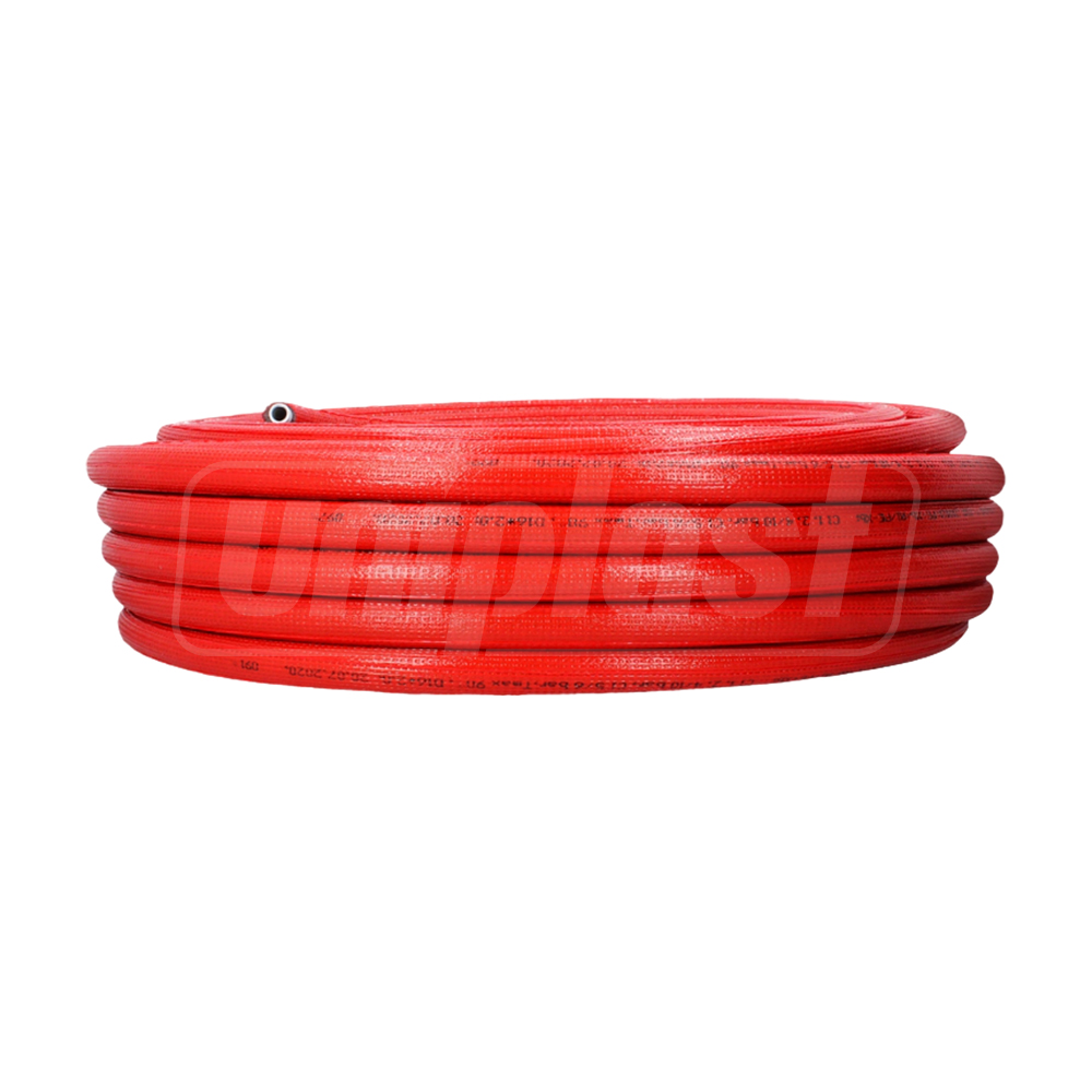 Teava PEXb-AL GREY/RED multistrat + izolare D. 26 x 3 mm Termo L=50 m  APE