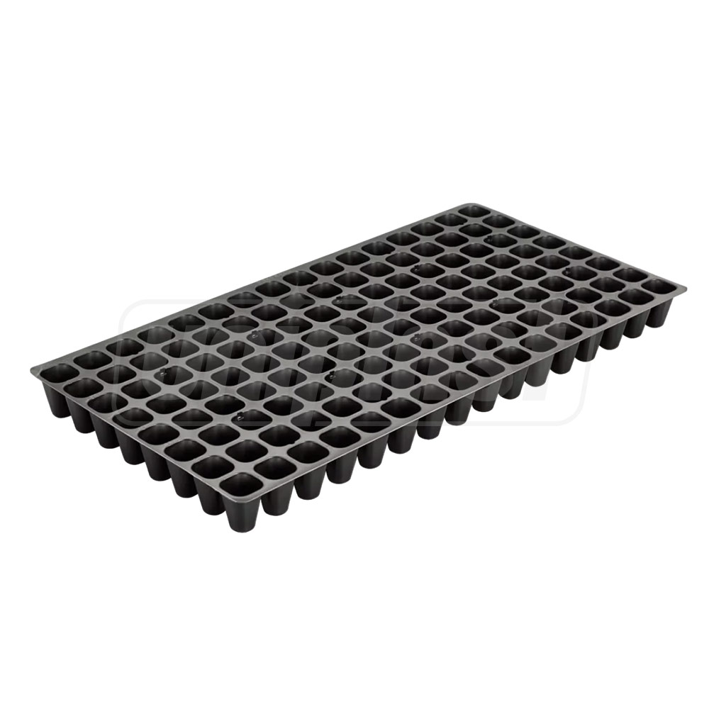 Tavita pentru rasaduri 128 alveole D.8 (8 x 16) 280x540xH49 mm XS128  UNITAPE