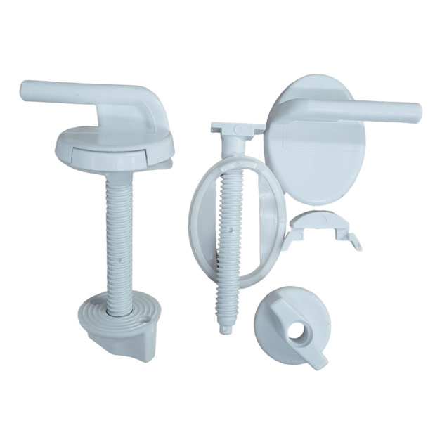 Set fixare capac WC (L=80 mm) СУ-1.10.3П  SOLOPLAST
