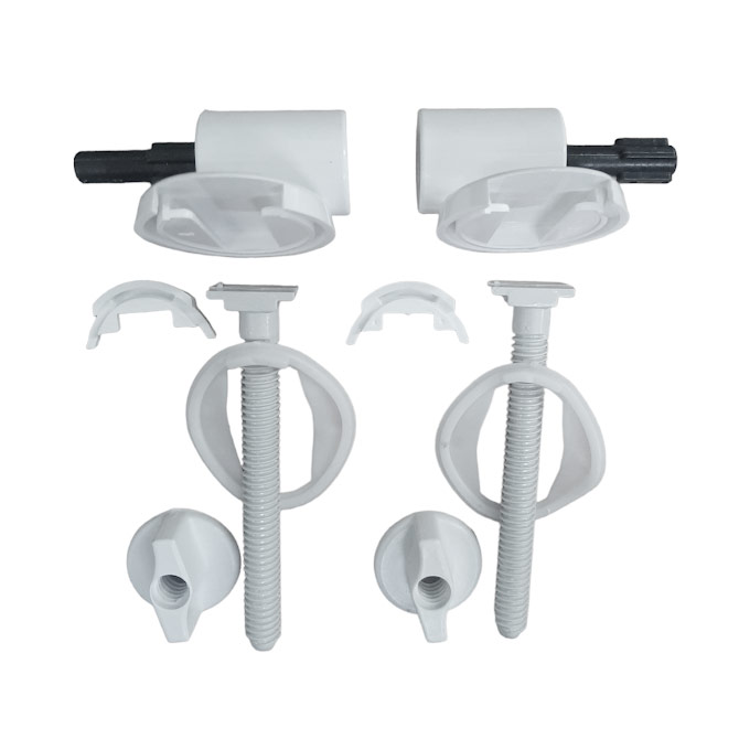 Set fixare capac WC (L=100 mm) soft close СУ-7Д.10.3П  SOLOPLAST