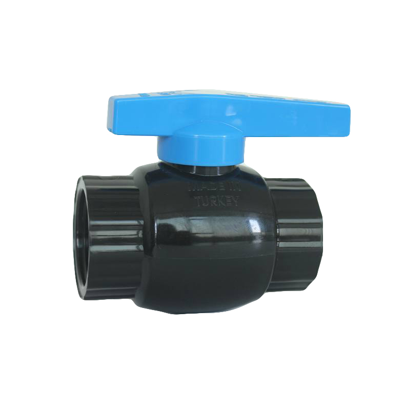 Robinet PP cu bila de metal D. 1.1/2" FI / T  UNISERA
