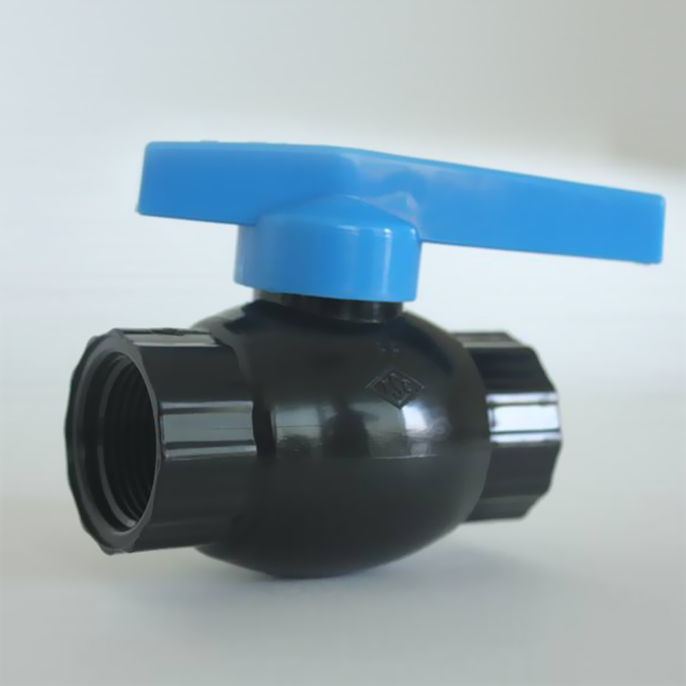 Robinet PP cu bila de metal D. 1.1/2" FI / T  UNISERA