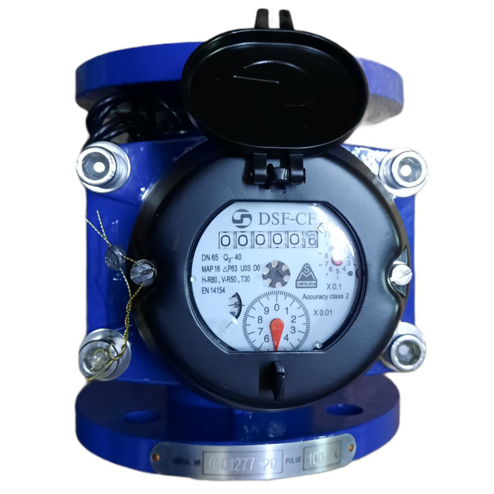 Contor D. 65 DSF-CF cu flanse (SS)