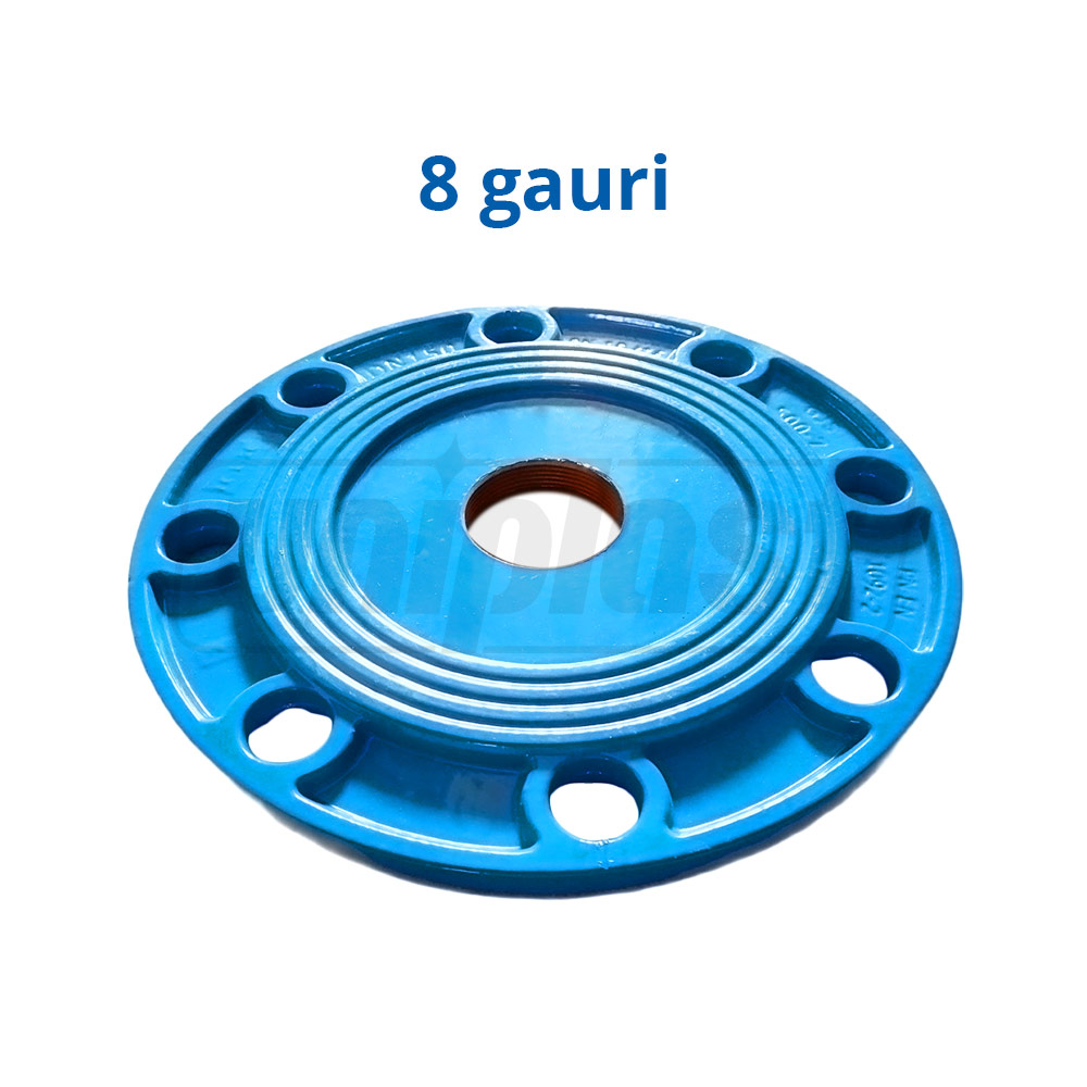 Flansa filetata fonta D.150x2" FI PN10/16 (8 gauri)  BLUCAST