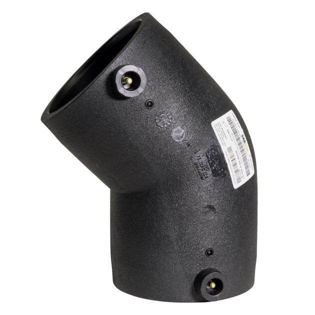 Cot e/f 45° D.140 PE100 SDR11 PN16 39.5W only  SAB