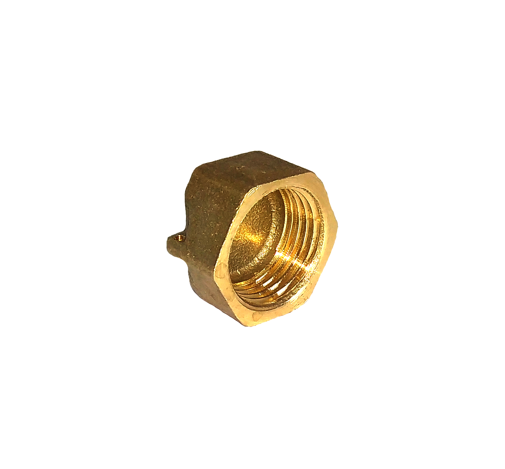Capac FI D.  1/2" alama cu gaura pentru sigilii U
