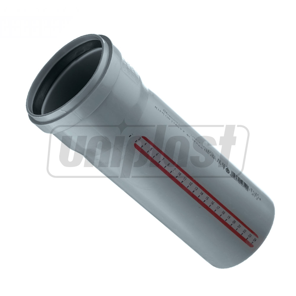 Teava PP D. 90 L=1 m / 2.2 mm (gri)  OSTENDORF