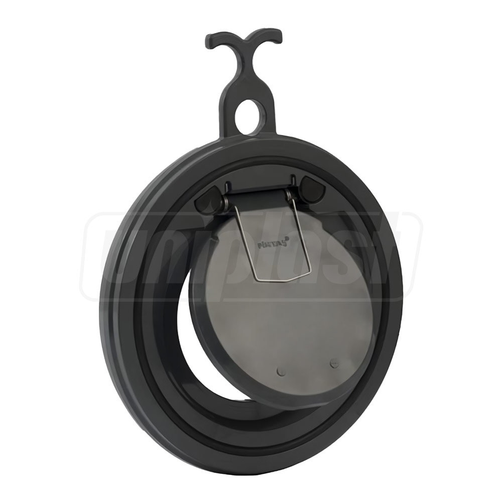Clapeta de sens cu clapa tip Sandwich PVC lipire pentru flanse D.110 Art. 221  PIMTAS