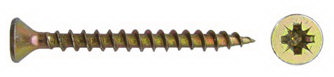 Surub pentru lemn (galben) 3.0x16 (50 buc.)