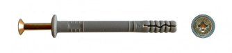 Diblu montare rapida cu bord 6x80 (10 buc.)