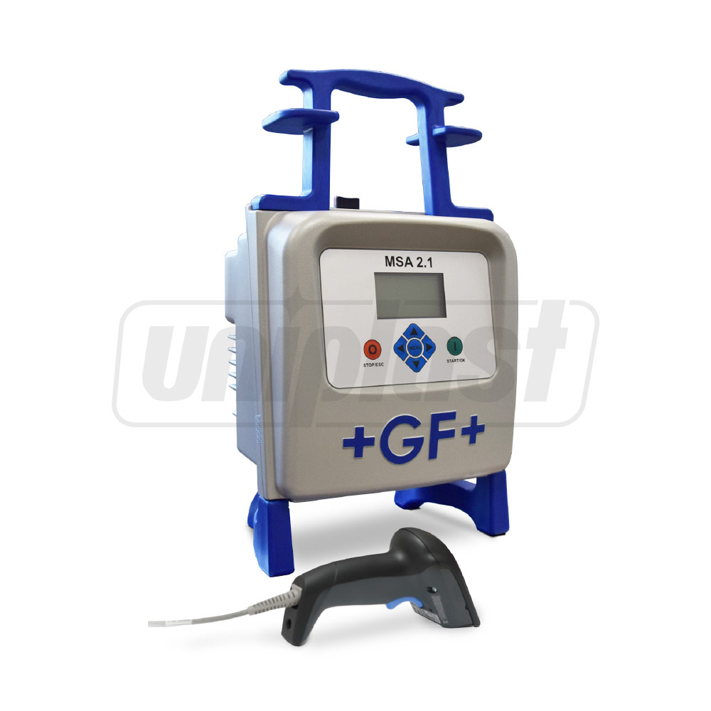 Aparat de sudura electrofuziune cu inregistrator MSA 2.1 (20-1200 mm)  +GF+