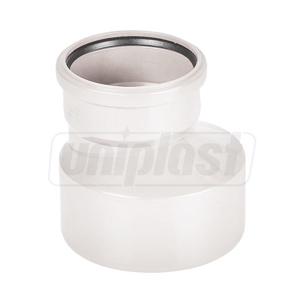 Reductie PVC D.125 x 110 (alba)  EGEPLAST