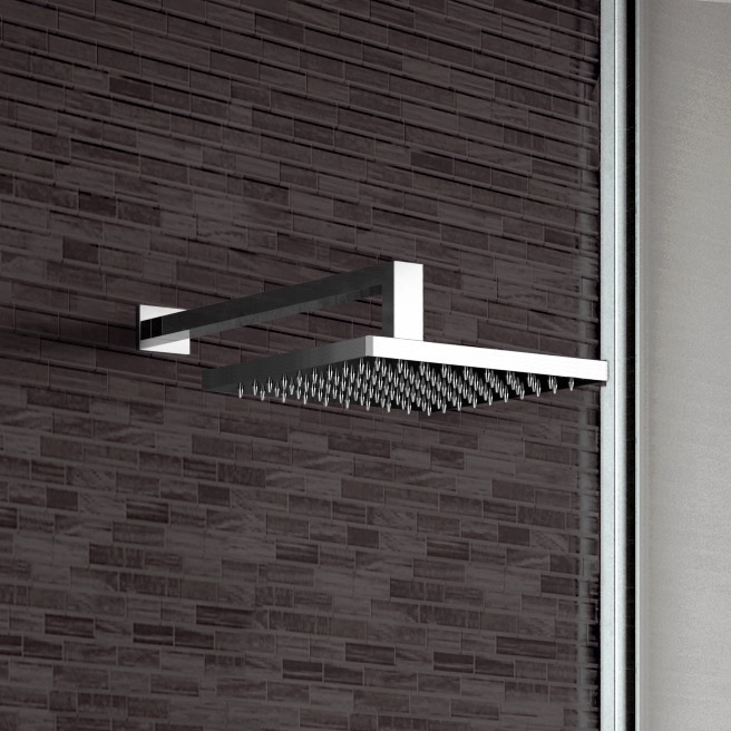 Suport pentru cap dus L=30 cm patrat Art. 348S30  REMER