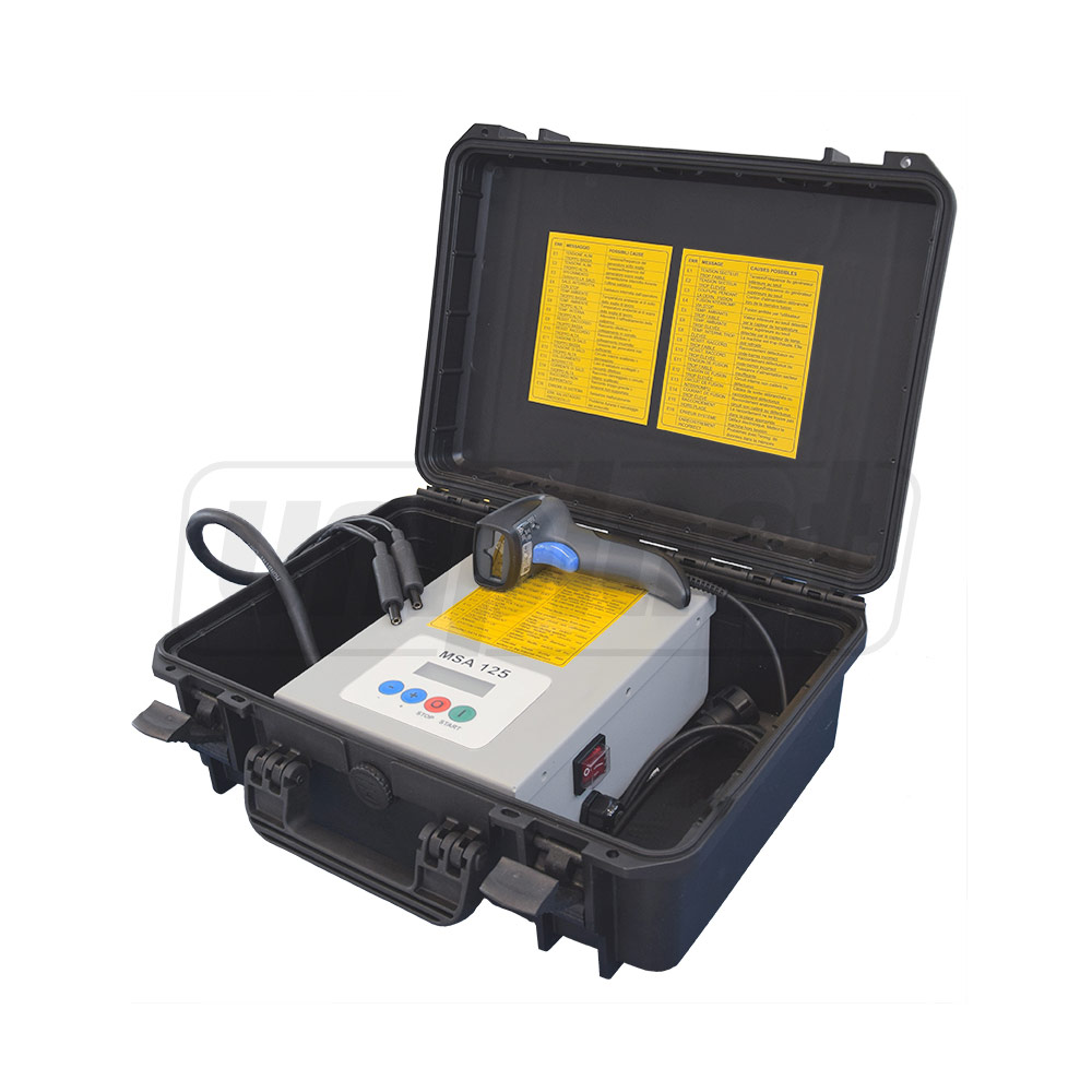 Aparat de sudura electrofuziune cu inregistrator MSA 125 230V Scaner  +GF+