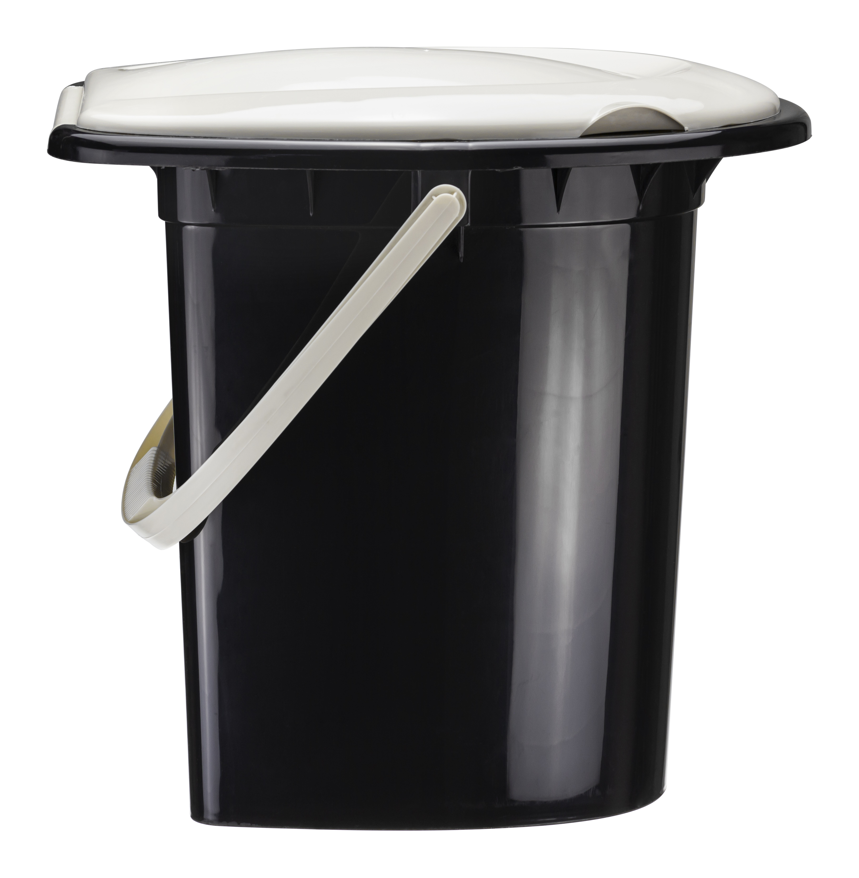 Caldare WC 16 L plastic cu capac M2459