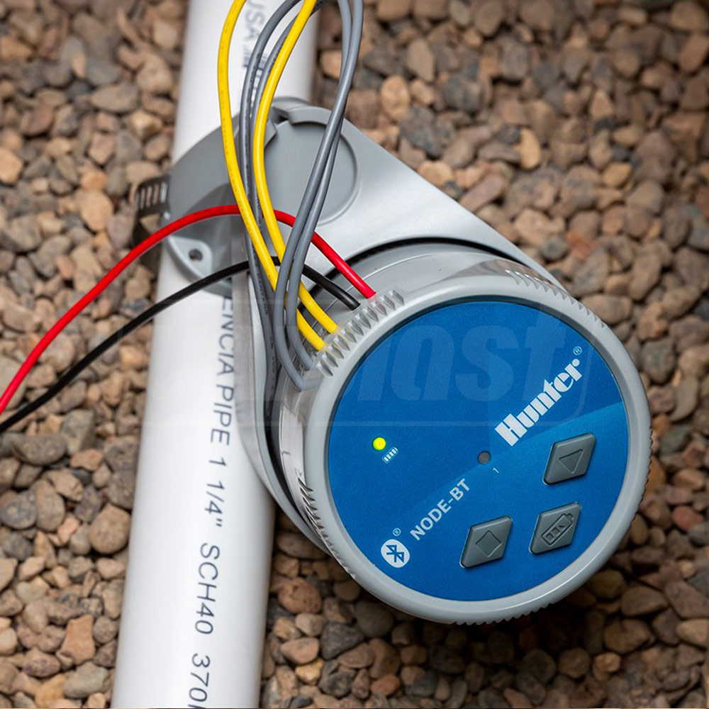Блок управления поливом автономный 22 V, 4 зоны NODE-BT-400 (на батарейках) Bluetooth  HUNTER