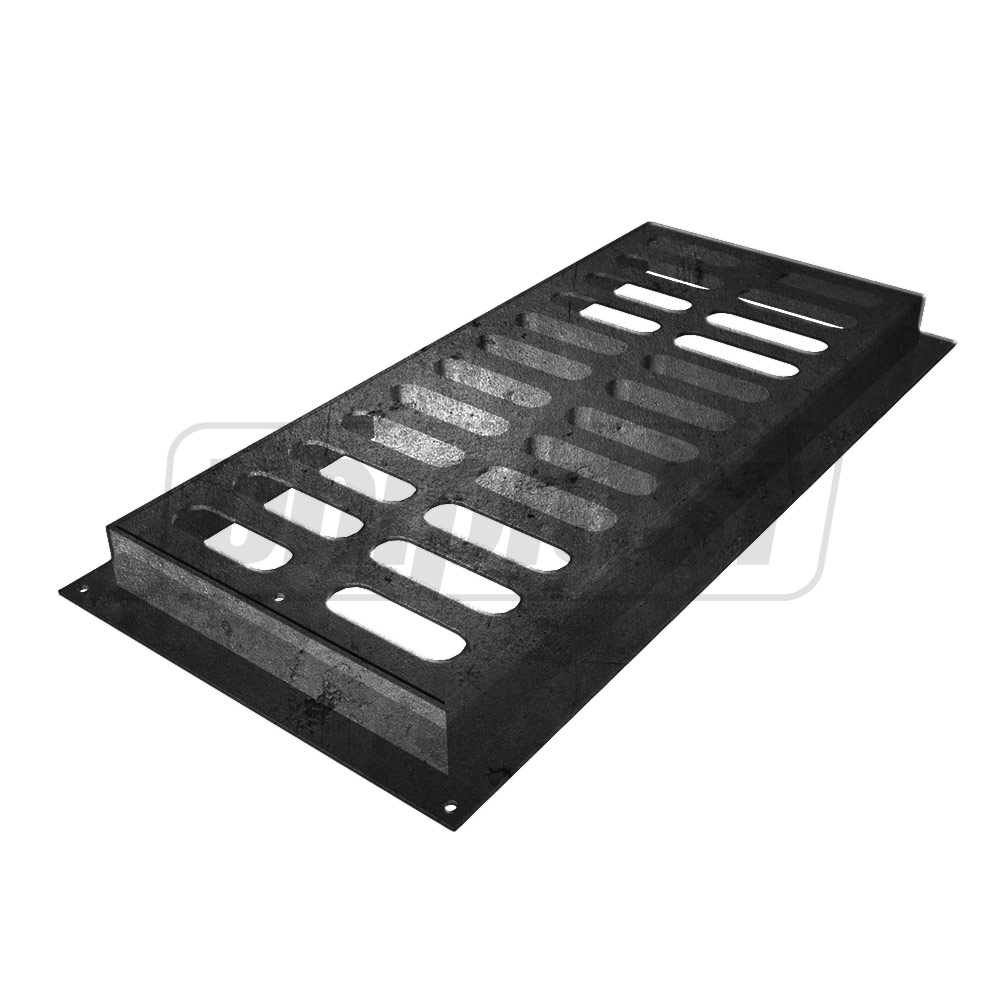 Gratar fonta canalizare cu lacat 315x840x63 mm EN124 D400 (447x944x76 mm) 40 kg IS