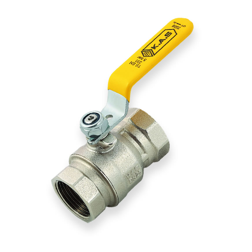 Robinet bila D.  1/2" FI/FI "GAZ" PN20 miner lung  KAS