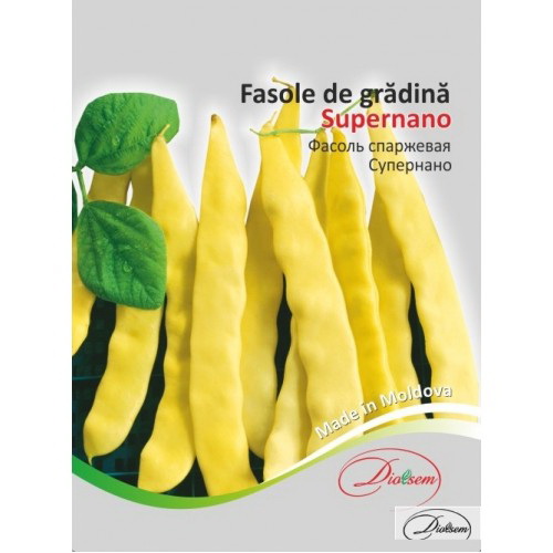 Seminte de Fasole de gradina galbena Supernano 20 g (0713 39 00)  DS