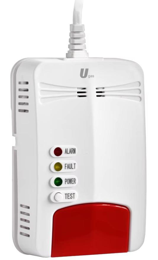 Газосигнализатор SAFE HOUSE 250 Dual  UGAS (метан CH₄ + угарный газ СO )