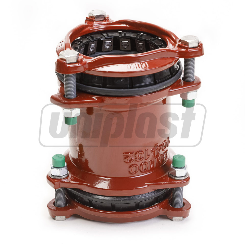 Муфта универсальная чугунная (широкий диапазон)  D. 65 (63-90) MULTI/JOINT® 3007  +GF+