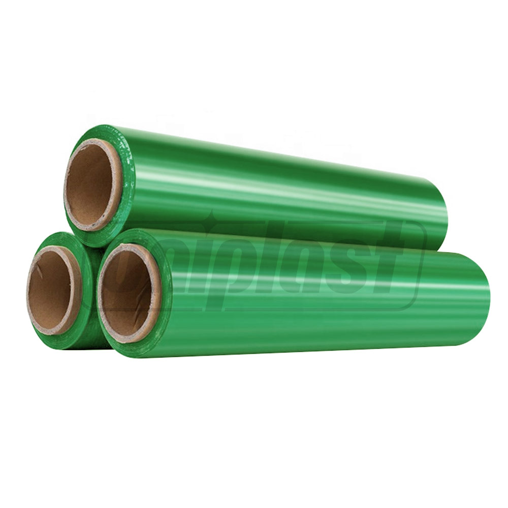 Folie (verde) UV 110 mcm din polietilena pentru sere H=10 m, L=50 m, 59.6 kg