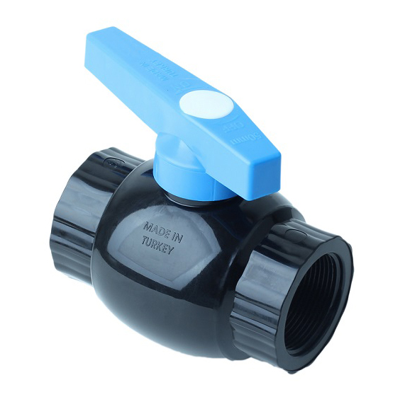 Robinet PP cu bila D. 1.1/2" FI / T  UNISERA