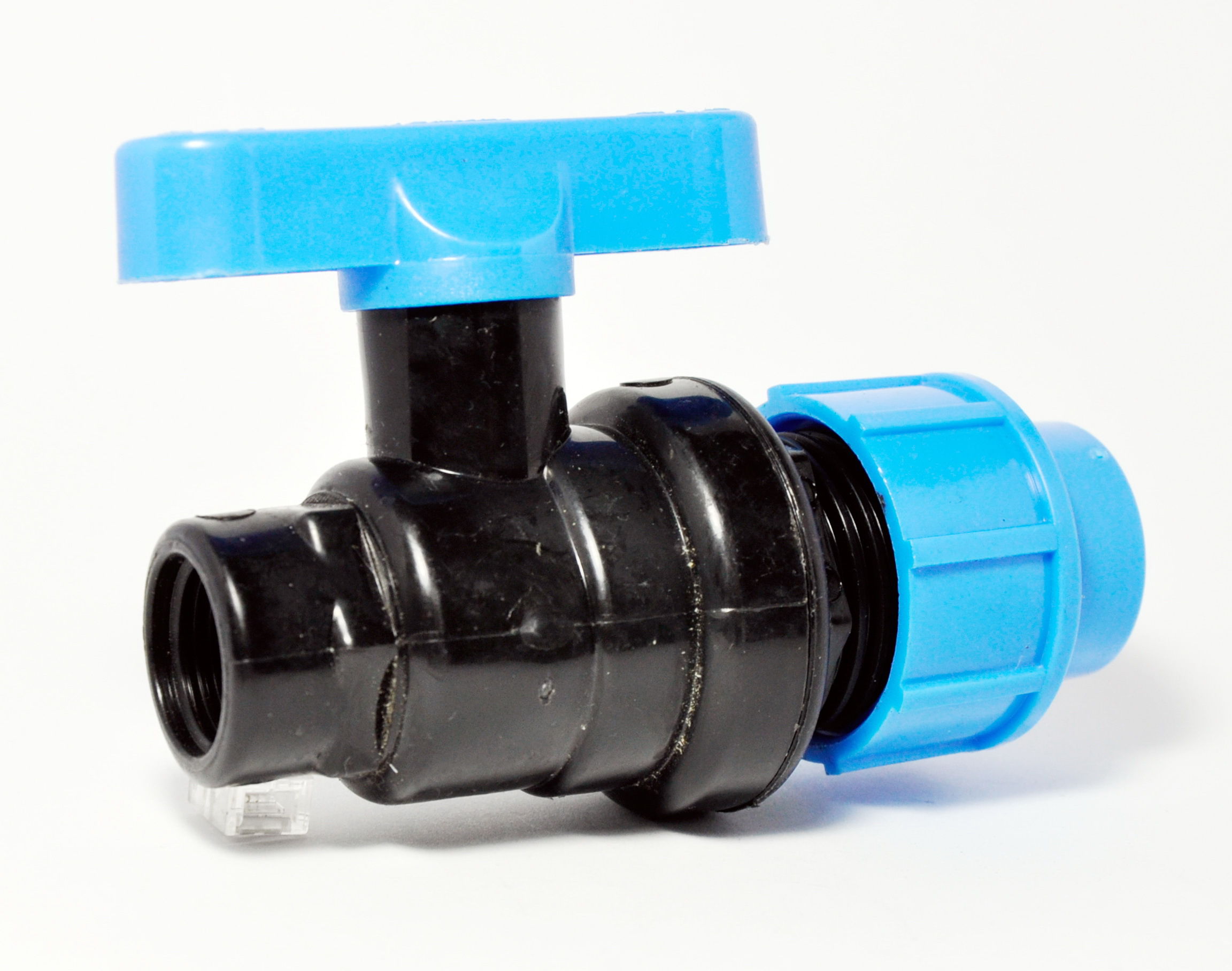 Robinet PP cu bila D. 1.1/2" FI / T  UNISERA