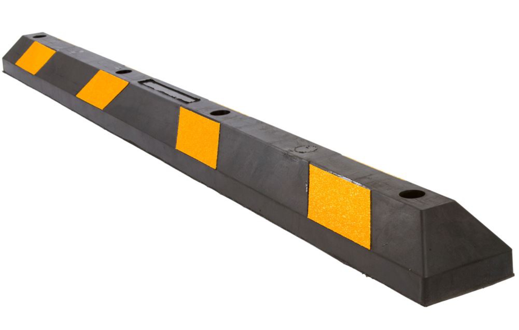 Opritor de protectie din cauciuc pentru parcari auto 1830 mm (4 bolturi in set)
