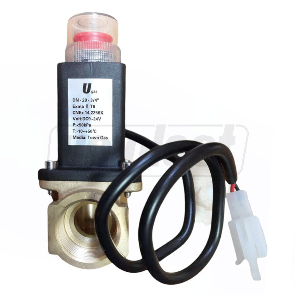 Clapeta gaz D.  3/4" tip deschis UGAS  (CVD) DN20 Alama
