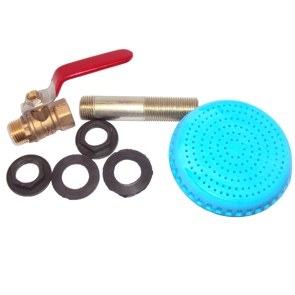 Para pentru dus de vara - plastic + robinet alama