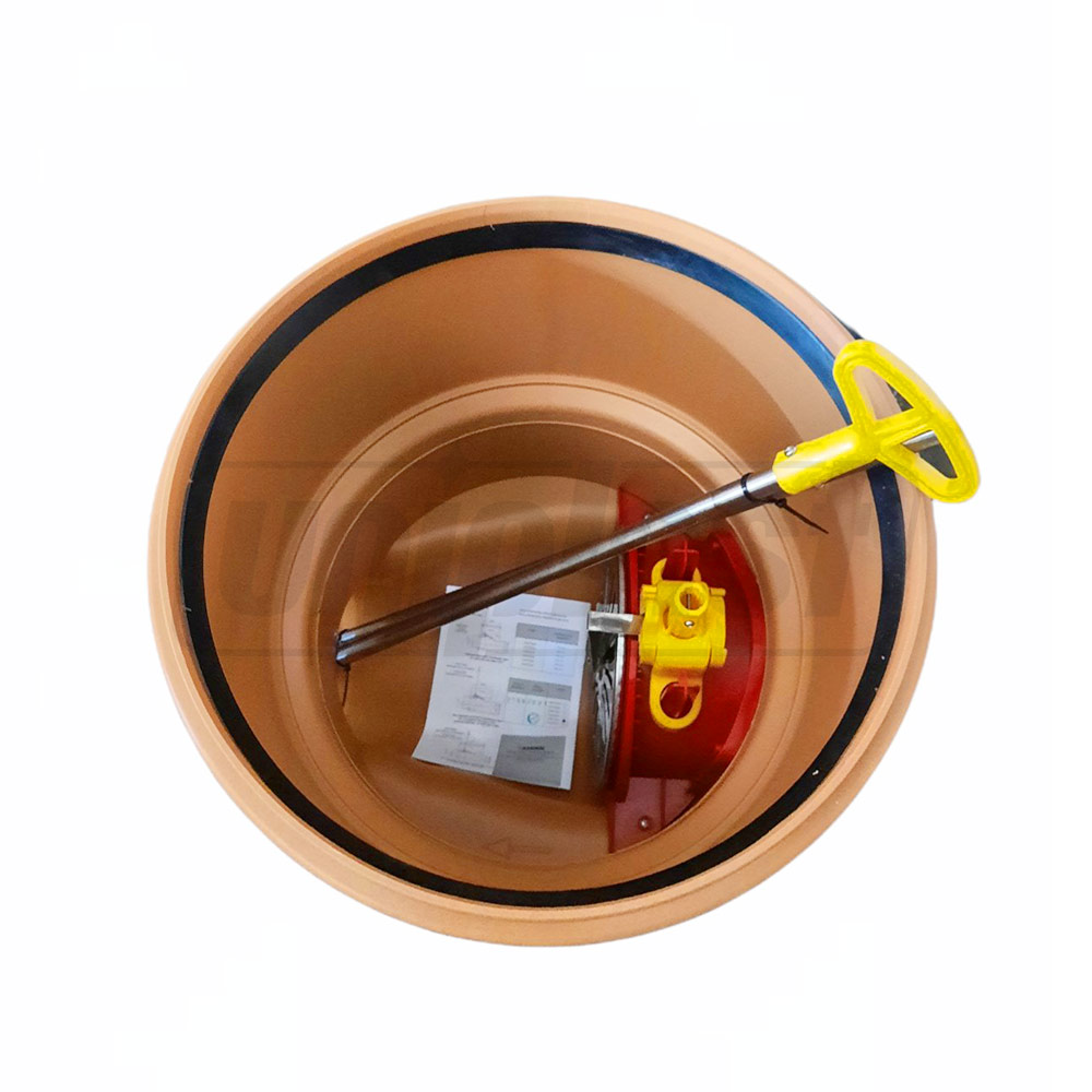 Baza camin de inspectie PP D.400/160 (1 intrare/1 iesire) K40P16ZB  KARMAT