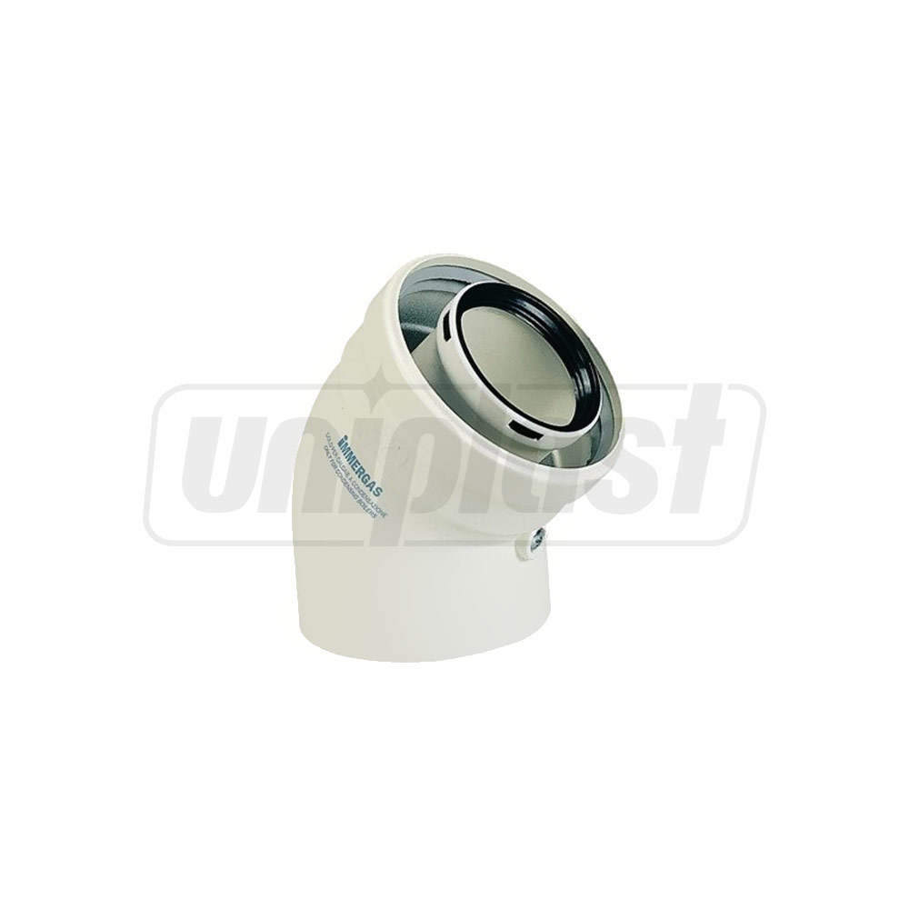 Cot cos fum 45° IMMERGAS Victrix D. 60/100 condensing